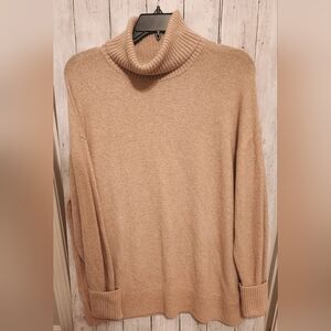 SoSoft Tan Turtleneck Sweater
